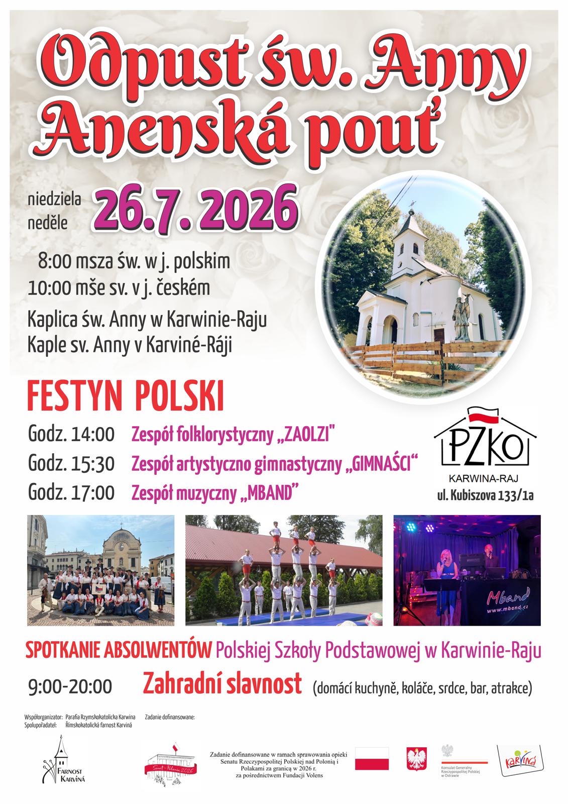 Odpust św.Anny & Festyn Polski
