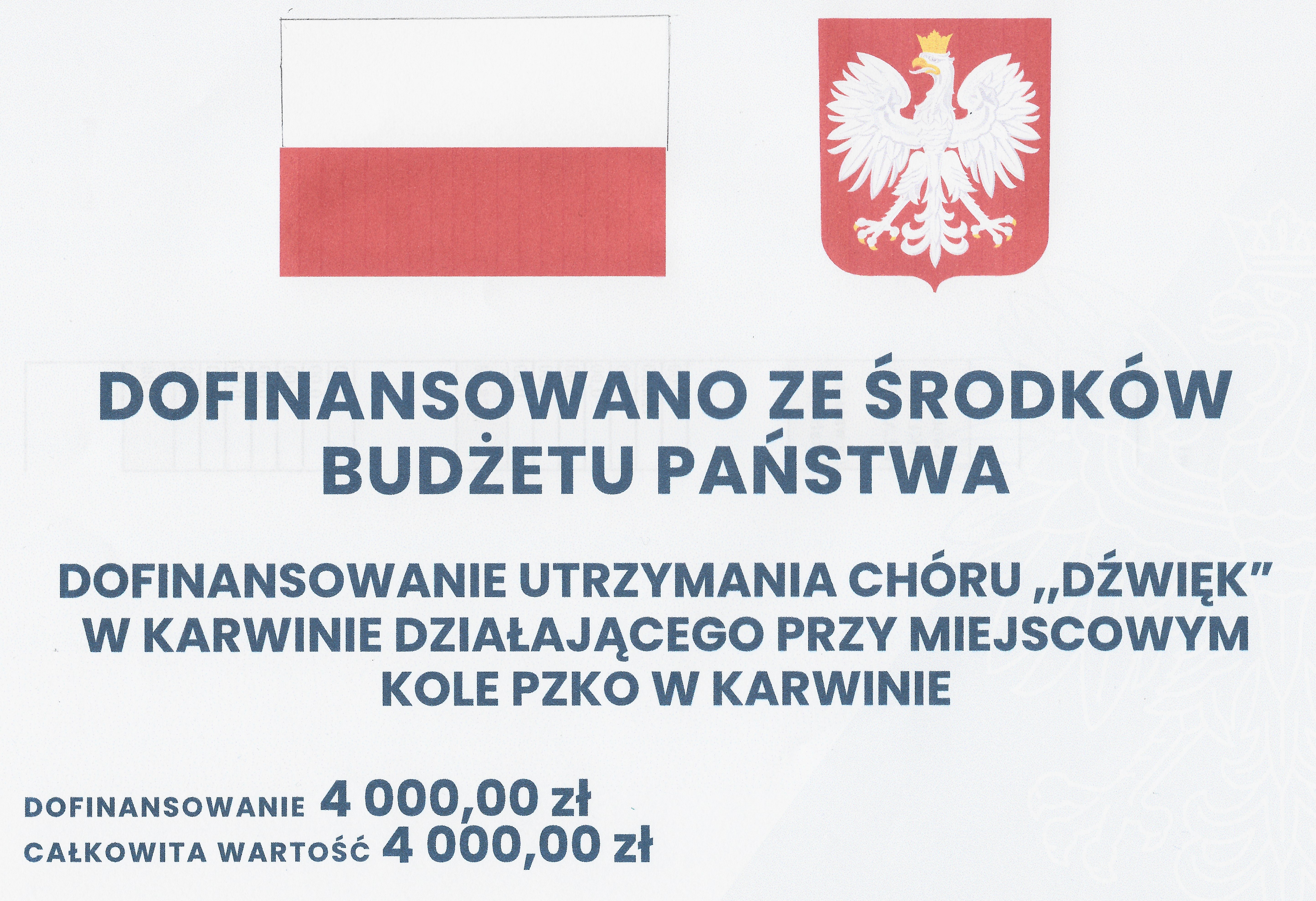 Projekt finansowany ze środków Kancelarii Prezesa Rady Ministrów w ramach konkursu Polonia i Polacy za Granicą 2021