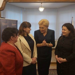 Wizyta Pierwszej Damy RP w Czechach - spotkanie z polskimi pedagogami z okazji ich święta